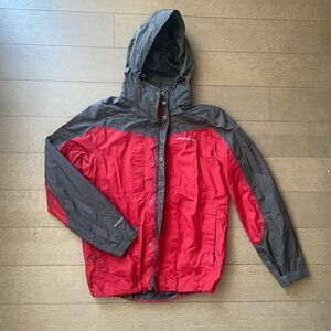Red Eddie Bauer Rain Jacket